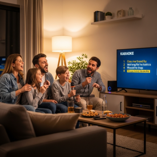 Home Karaoke: Singing on Your Smartphone